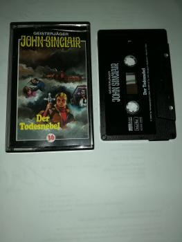 Geisterjäger John Sinclair Black Edition Folge 36 Der Todesnebel Schwarz mit Weißen Druck MC 3114 SPV